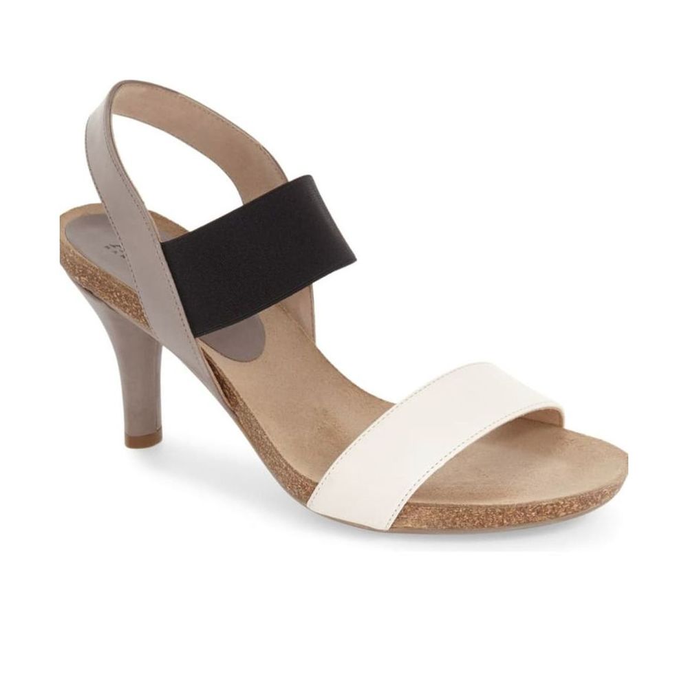 ANYI LU NEW ' Bianca' Two-Strap Sandal sz 35